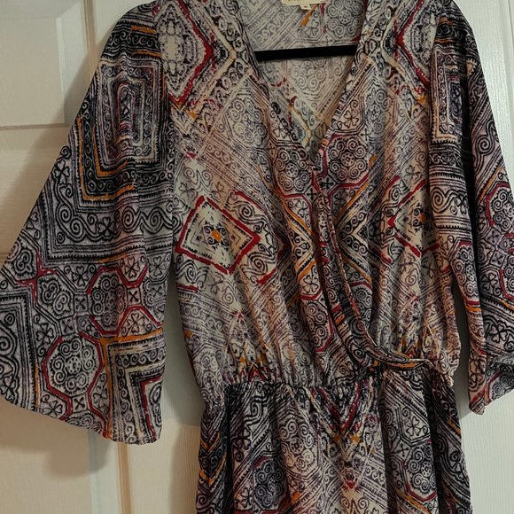 Abstract Mini Dress - Picture 2 of 3